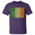 Eire Irish Pride T Shirt Celtic Shamrock Ireland Flag