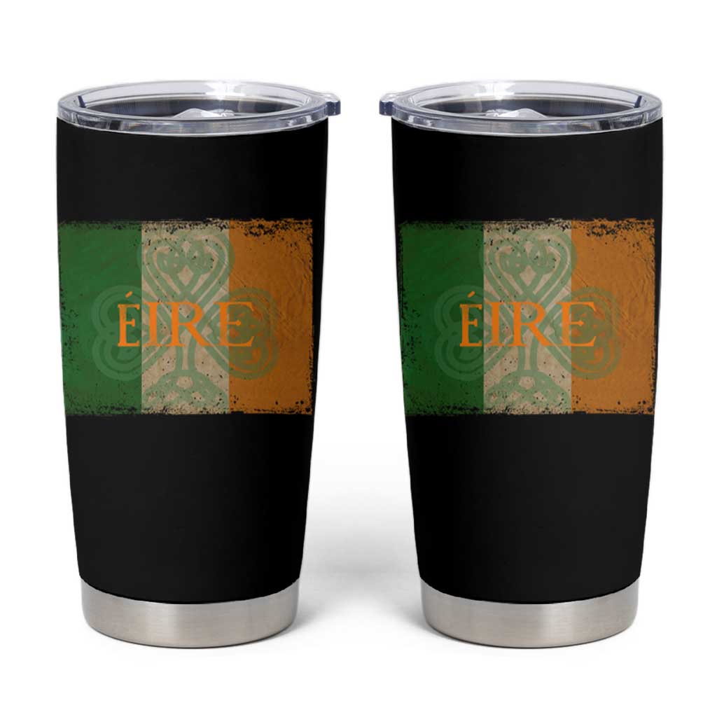 Eire Irish Pride Tumbler Cup Celtic Shamrock Ireland Flag