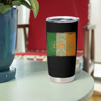 Eire Irish Pride Tumbler Cup Celtic Shamrock Ireland Flag