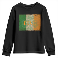 Eire Irish Pride Youth Sweatshirt Celtic Shamrock Ireland Flag