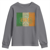 Eire Irish Pride Youth Sweatshirt Celtic Shamrock Ireland Flag