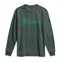 Irish Long Sleeve Shirt Slainte Cheers Good Health Ireland