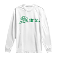 Irish Long Sleeve Shirt Slainte Cheers Good Health Ireland