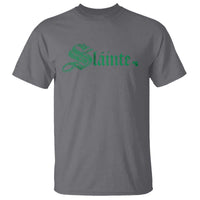 Irish T Shirt Slainte Cheers Good Health Ireland