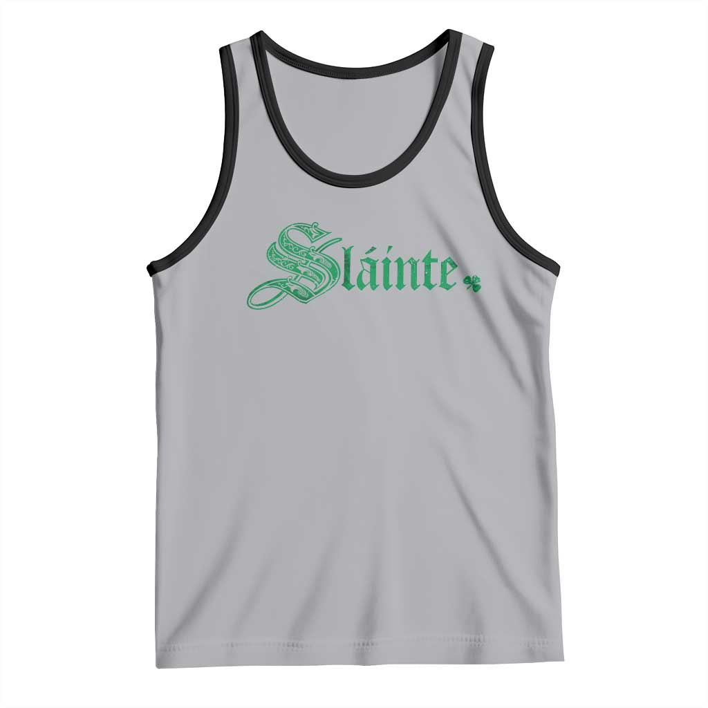 Irish Tank Top Slainte Cheers Good Health Ireland