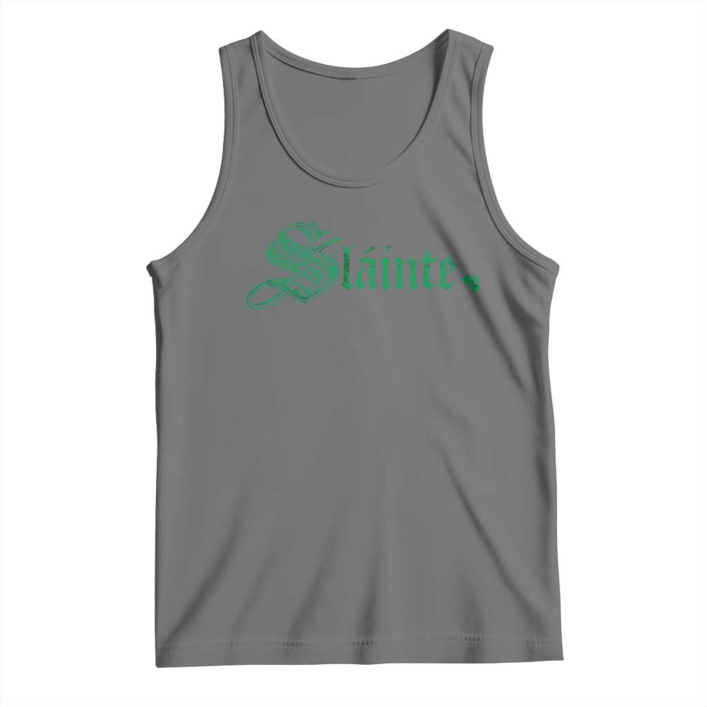 Irish Tank Top Slainte Cheers Good Health Ireland