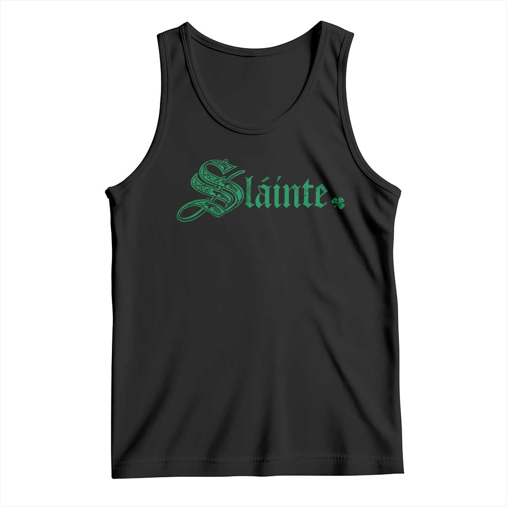 Irish Tank Top Slainte Cheers Good Health Ireland