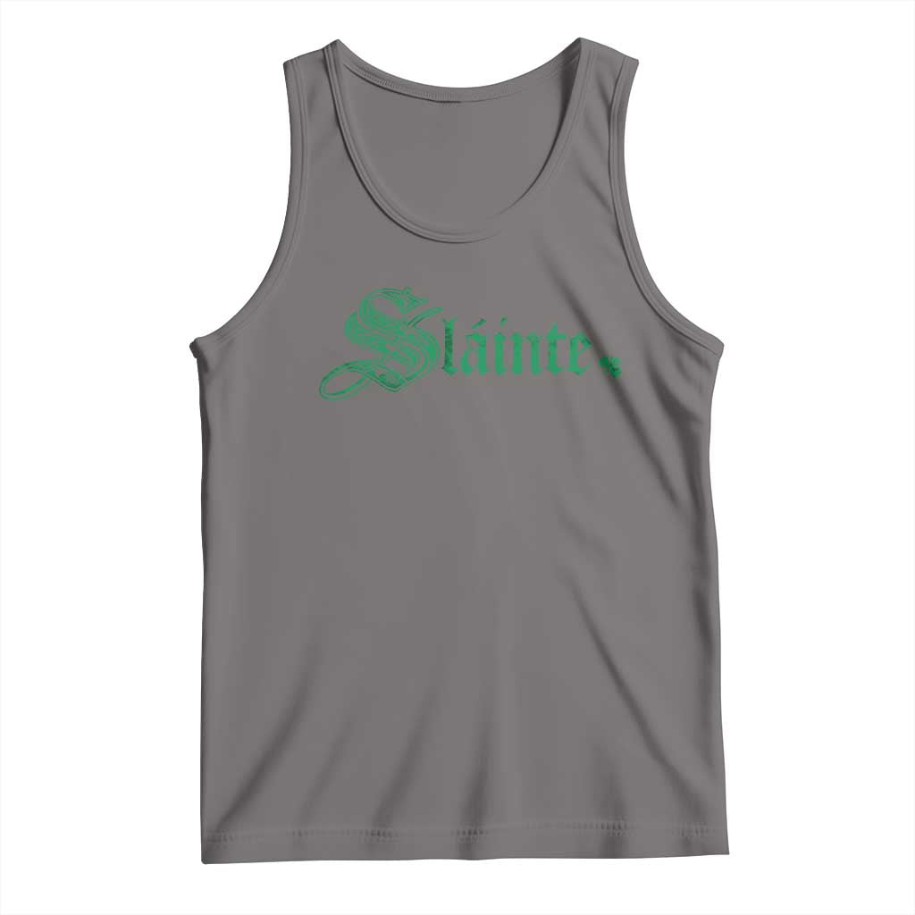 Irish Tank Top Slainte Cheers Good Health Ireland