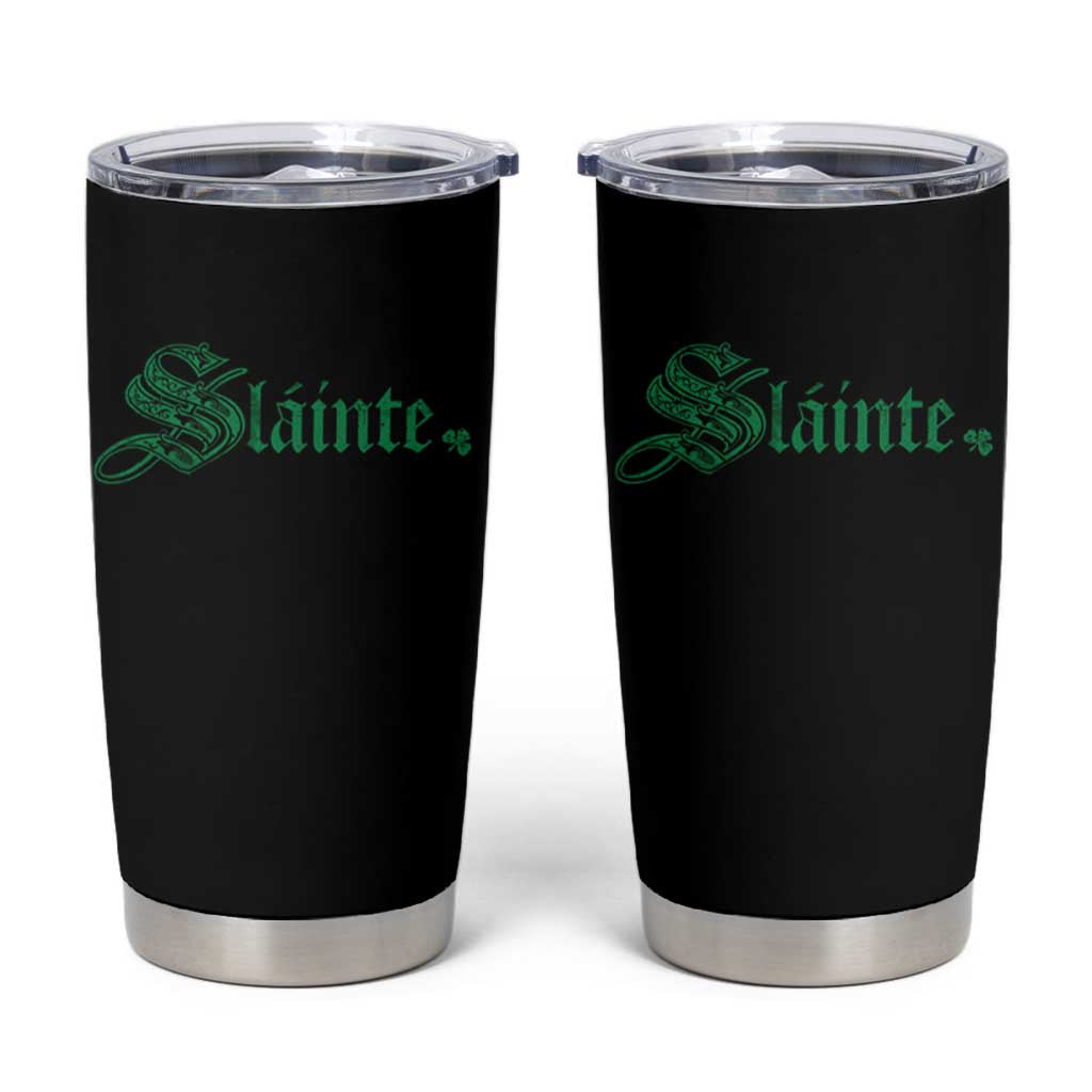 Irish Tumbler Cup Slainte Cheers Good Health Ireland