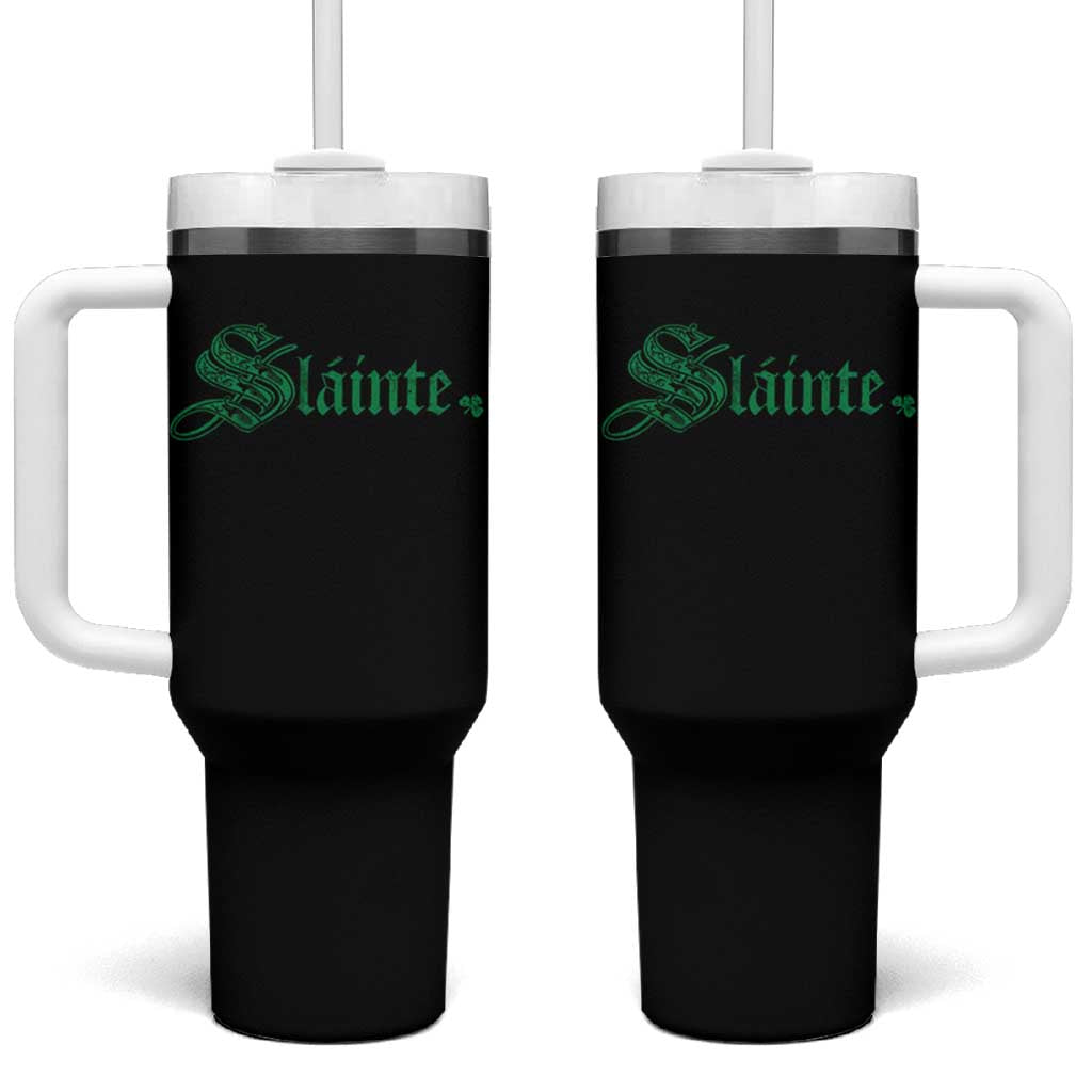 Irish Tumbler With Handle Slainte Cheers Good Health Ireland