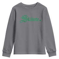 Irish Youth Sweatshirt Slainte Cheers Good Health Ireland