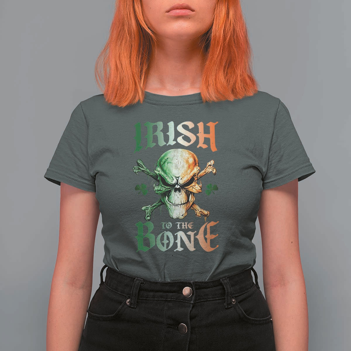 Irish Pride T Shirt For Women Irish To The Bone