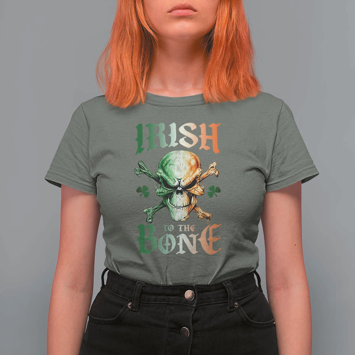 Irish Pride T Shirt For Women Irish To The Bone