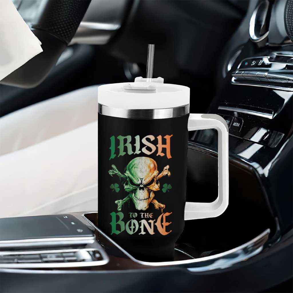 Irish Pride Tumbler With Handle Irish To The Bone