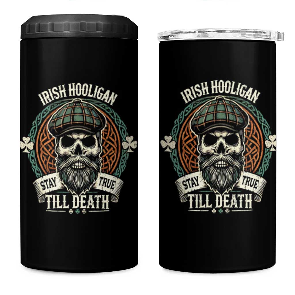 Irish Pride 4 in 1 Can Cooler Tumbler Irish Hooligan Stay True Till Death