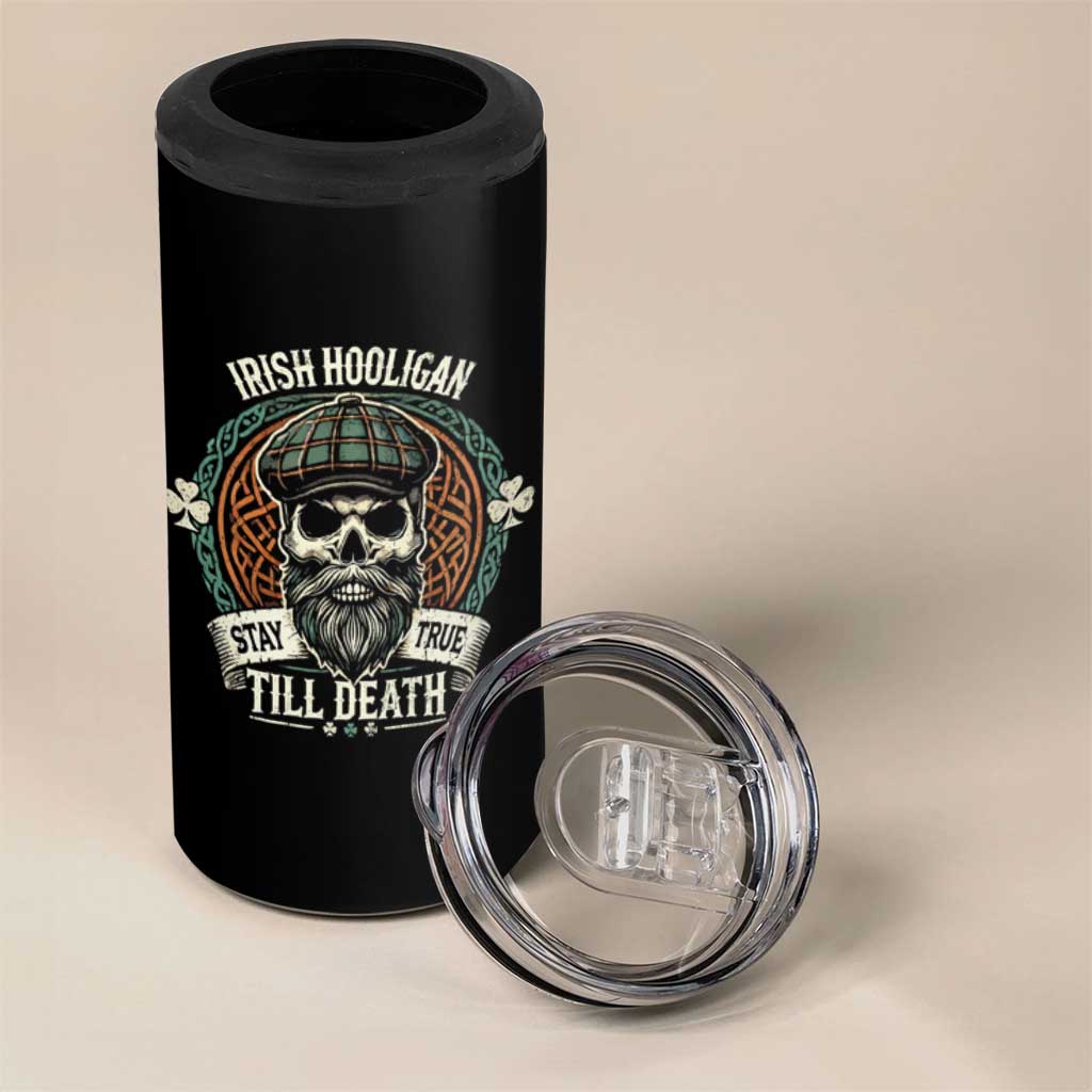Irish Pride 4 in 1 Can Cooler Tumbler Irish Hooligan Stay True Till Death