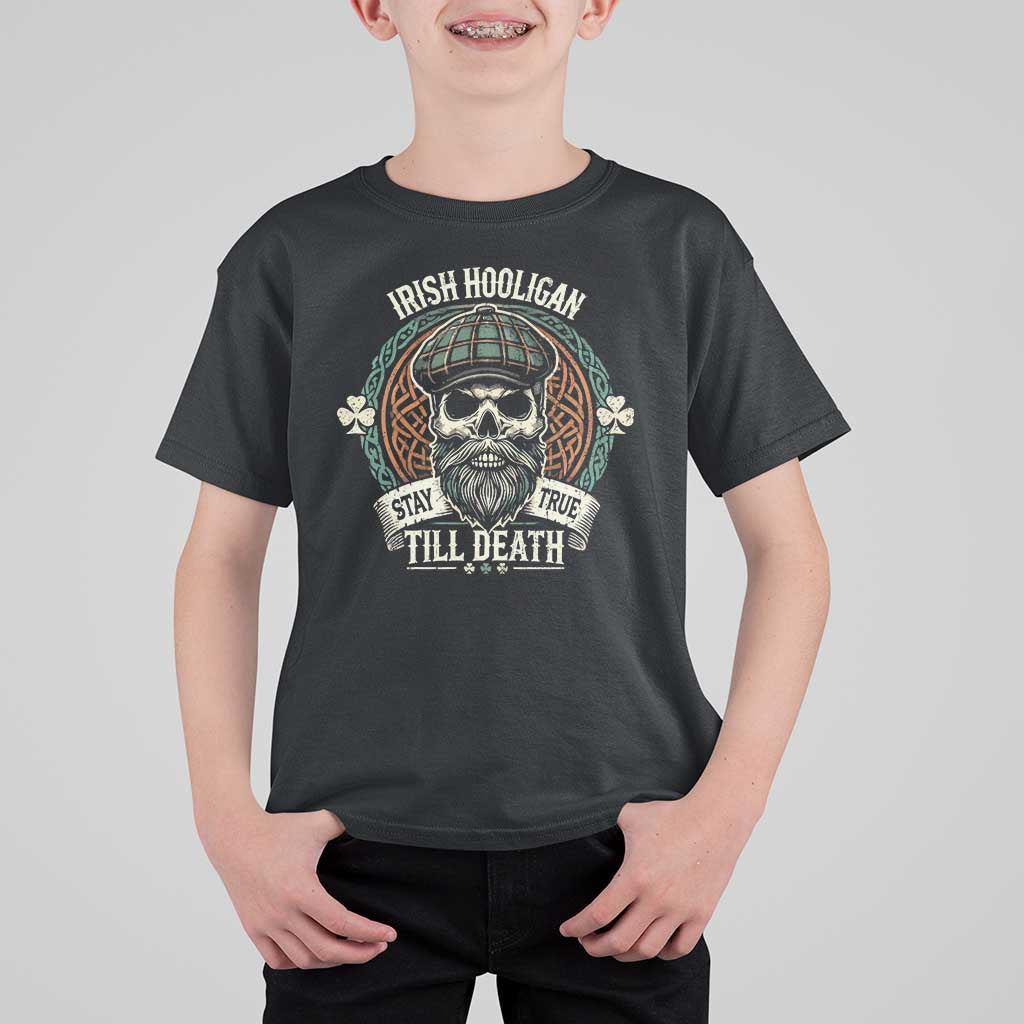 Irish Pride T Shirt For Kid Irish Hooligan Stay True Till Death