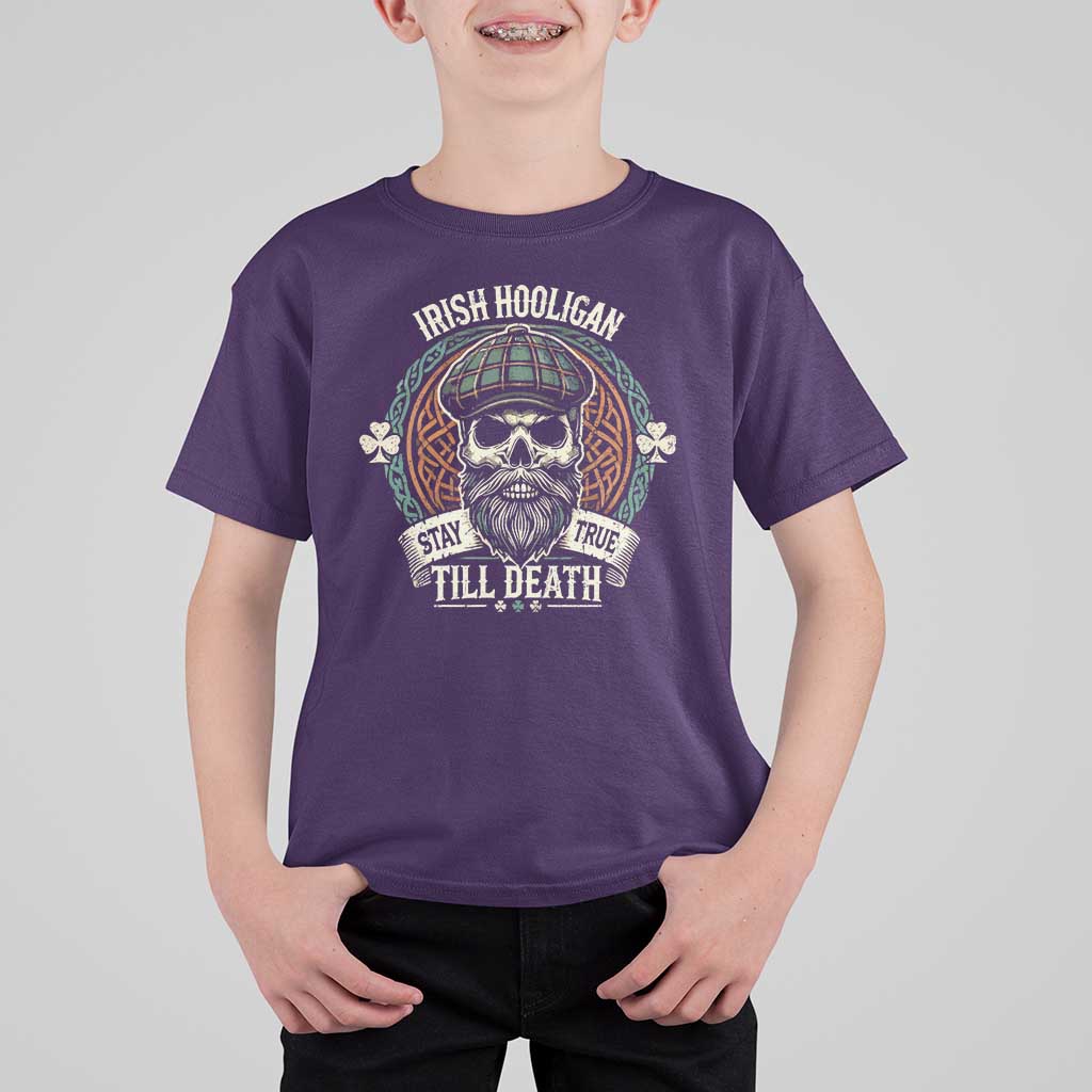 Irish Pride T Shirt For Kid Irish Hooligan Stay True Till Death