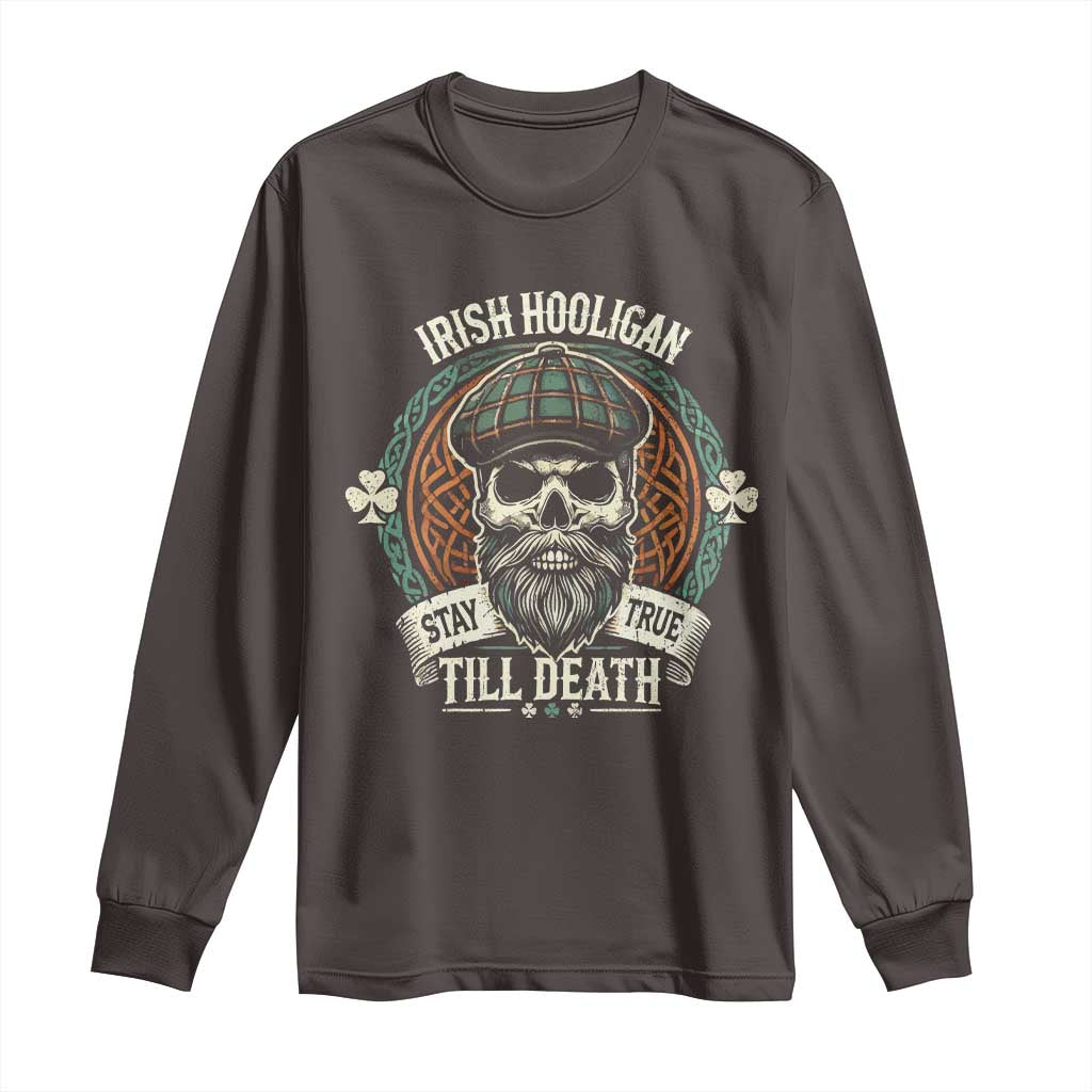 Irish Pride Long Sleeve Shirt Irish Hooligan Stay True Till Death