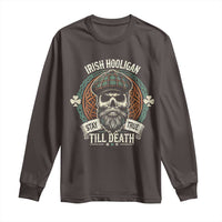 Irish Pride Long Sleeve Shirt Irish Hooligan Stay True Till Death