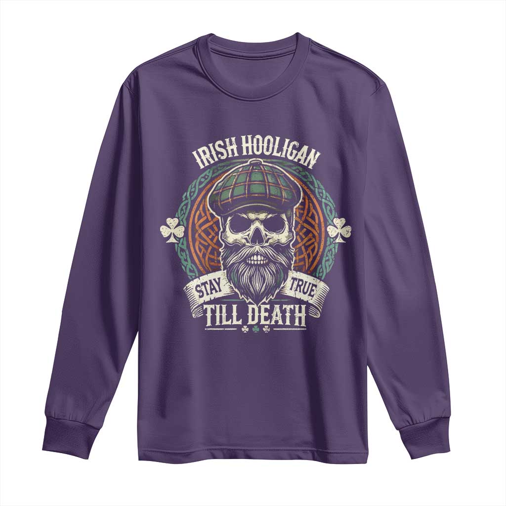 Irish Pride Long Sleeve Shirt Irish Hooligan Stay True Till Death