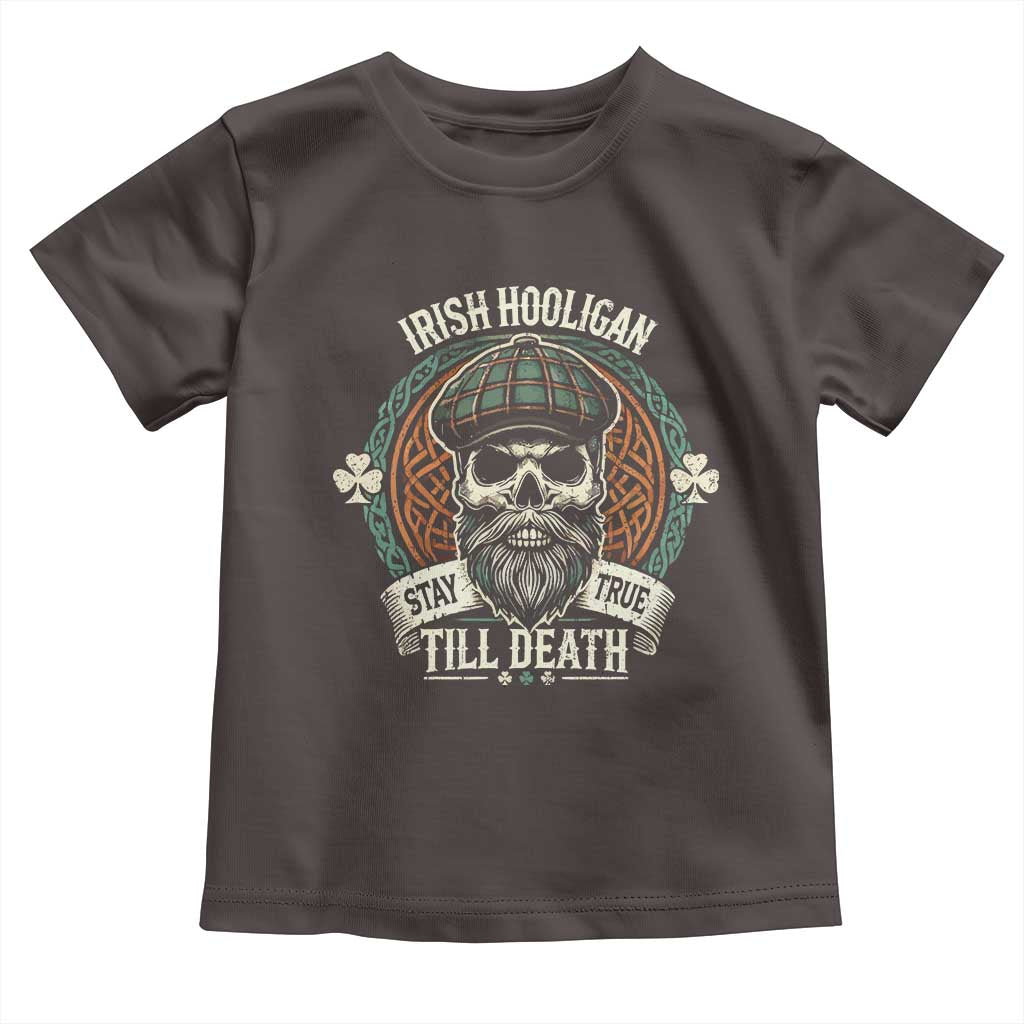 Irish Pride Toddler T Shirt Irish Hooligan Stay True Till Death