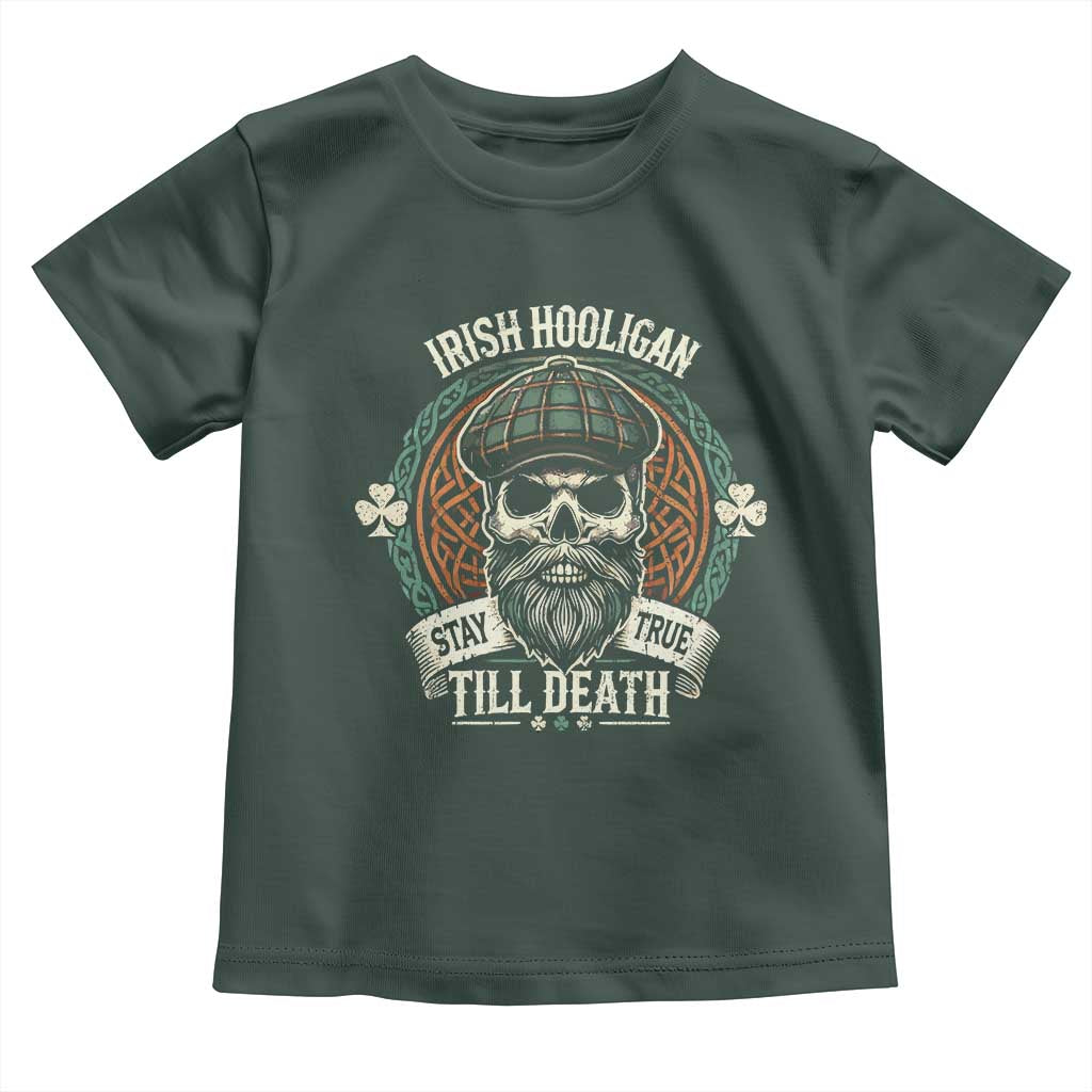 Irish Pride Toddler T Shirt Irish Hooligan Stay True Till Death