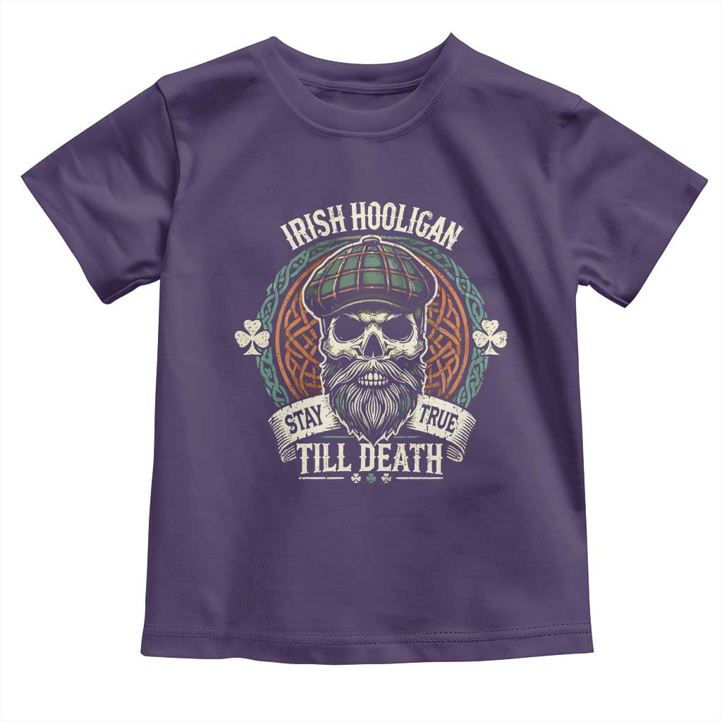 Irish Pride Toddler T Shirt Irish Hooligan Stay True Till Death