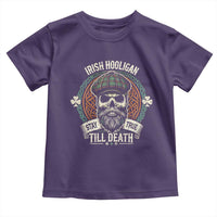 Irish Pride Toddler T Shirt Irish Hooligan Stay True Till Death