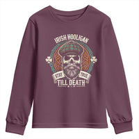 Irish Pride Youth Sweatshirt Irish Hooligan Stay True Till Death