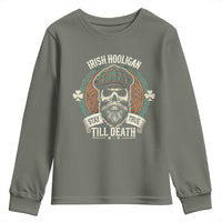 Irish Pride Youth Sweatshirt Irish Hooligan Stay True Till Death