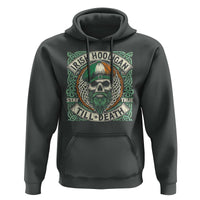 Irish Pride Hoodie Irish Hooligan Ireland Flag Skull