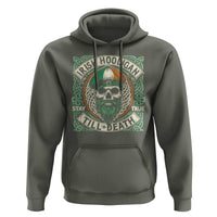 Irish Pride Hoodie Irish Hooligan Ireland Flag Skull