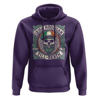 Irish Pride Hoodie Irish Hooligan Ireland Flag Skull