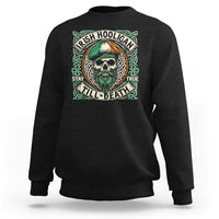 Irish Pride Sweatshirt Irish Hooligan Ireland Flag Skull