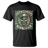 Irish Pride T Shirt Irish Hooligan Ireland Flag Skull