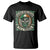 Irish Pride T Shirt Irish Hooligan Ireland Flag Skull