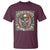 Irish Pride T Shirt Irish Hooligan Ireland Flag Skull