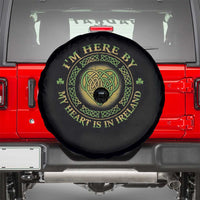 Irish Pride Spare Tire Cover I May Be Here But My Heart Is In Ireland