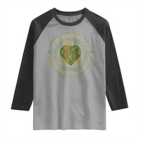 Irish Pride Raglan Shirt I May Be Here But My Heart Is In Ireland