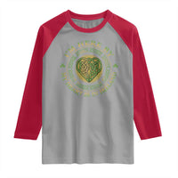 Irish Pride Raglan Shirt I May Be Here But My Heart Is In Ireland