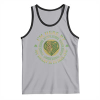 Irish Pride Tank Top I May Be Here But My Heart Is In Ireland