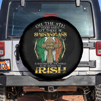 Irish Pride Spare Tire Cover God Said Let There Be Shenanigans And Malarkey In The World So He Created The Irish