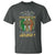 Irish Pride T Shirt God Said Let There Be Shenanigans And Malarkey In The World So He Created The Irish