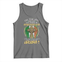 Irish Pride Tank Top God Said Let There Be Shenanigans And Malarkey In The World So He Created The Irish