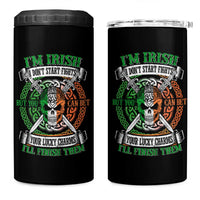 Irish Pride 4 in 1 Can Cooler Tumbler You Can Bet Your Lucky Charms I'll Finish Them