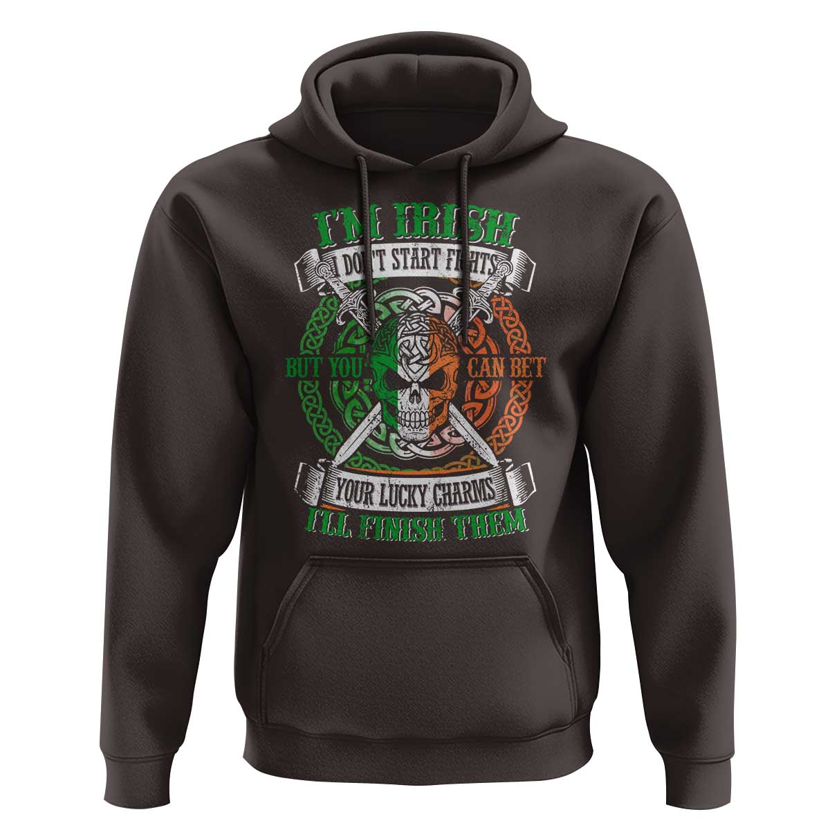 Irish Pride Hoodie You Can Bet Your Lucky Charms I'll Finish Them