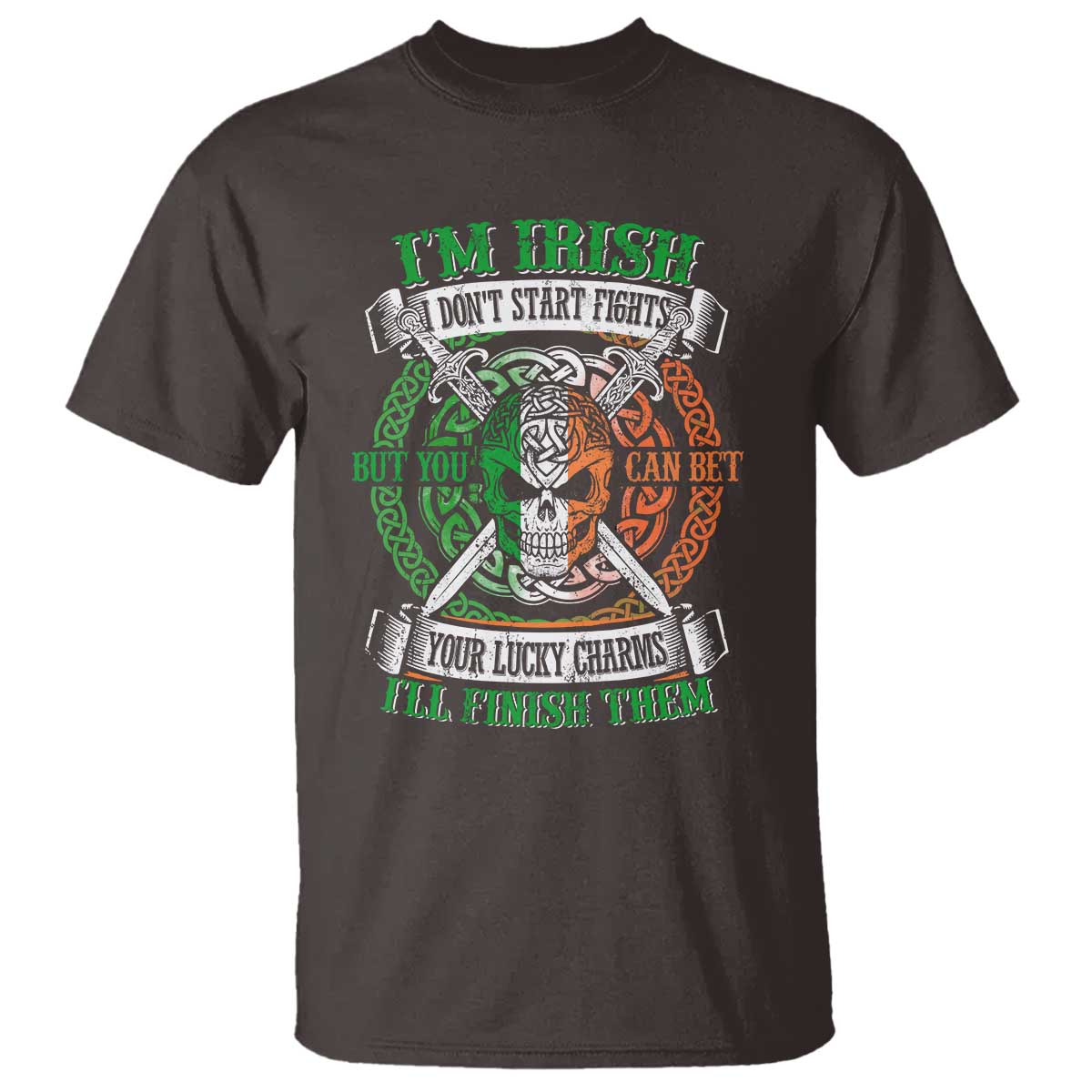 Irish Pride T Shirt You Can Bet Your Lucky Charms I'll Finish Them
