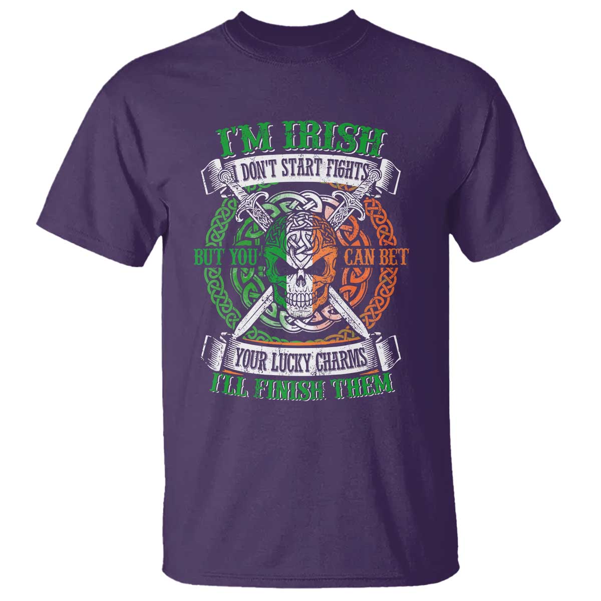 Irish Pride T Shirt You Can Bet Your Lucky Charms I'll Finish Them