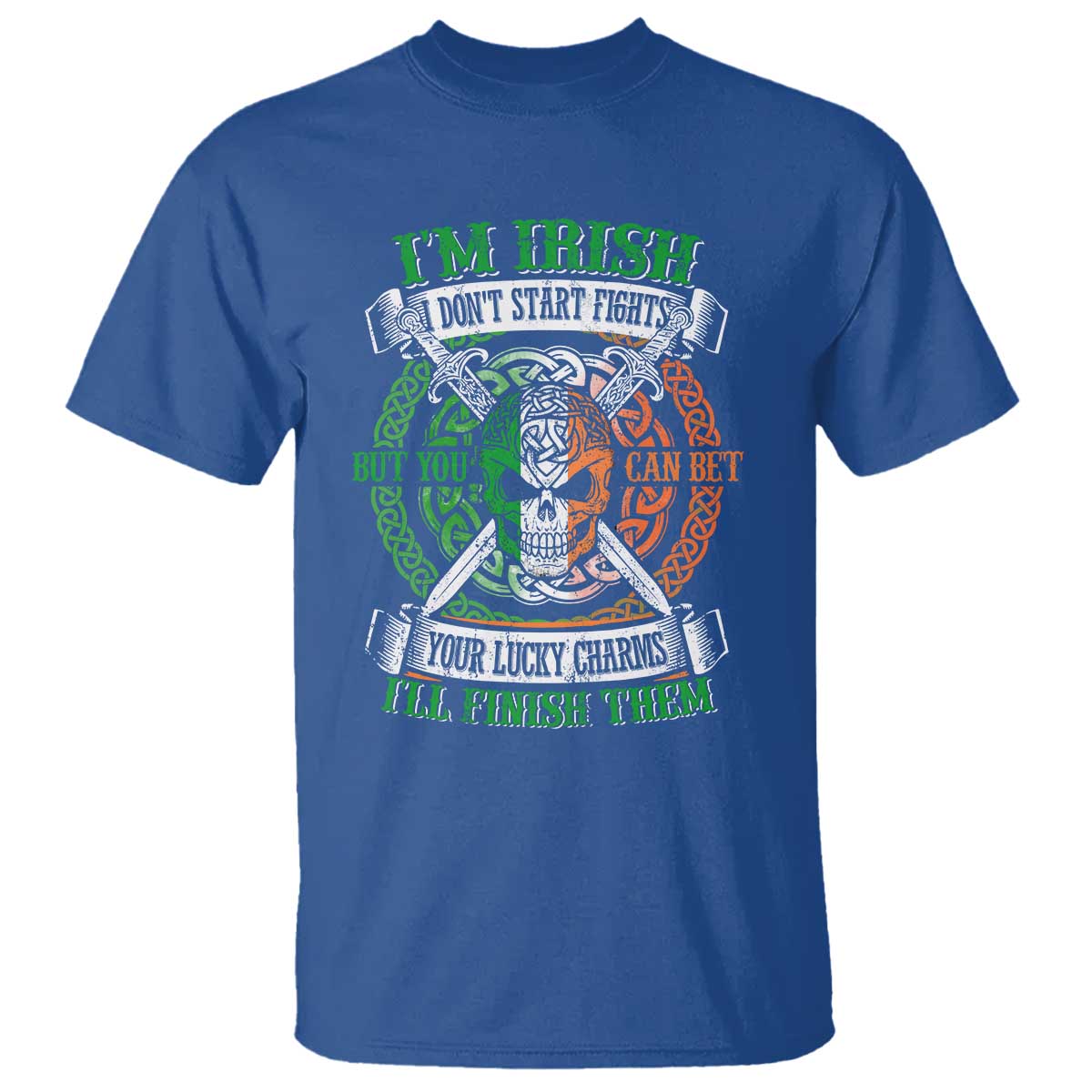 Irish Pride T Shirt You Can Bet Your Lucky Charms I'll Finish Them